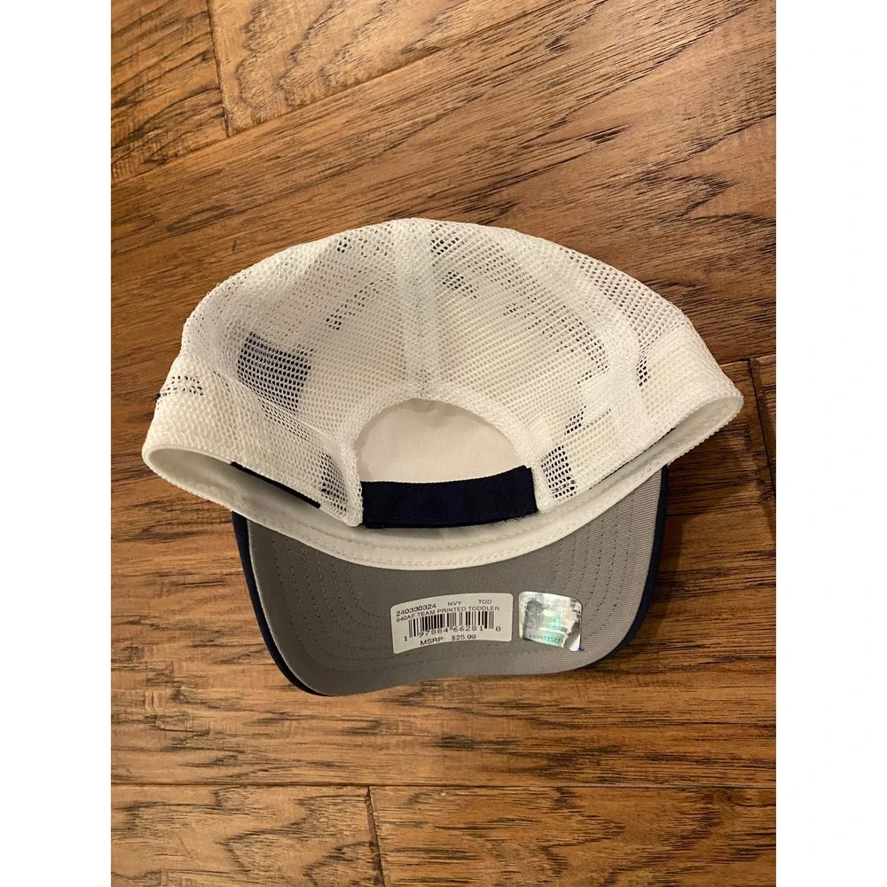 New Era Dallas Cowboys Toddler White Navy 9FORTY A-Frame Trucker Adjustable Hat
